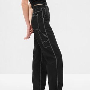 Gap Black Loose Carpenter Pants